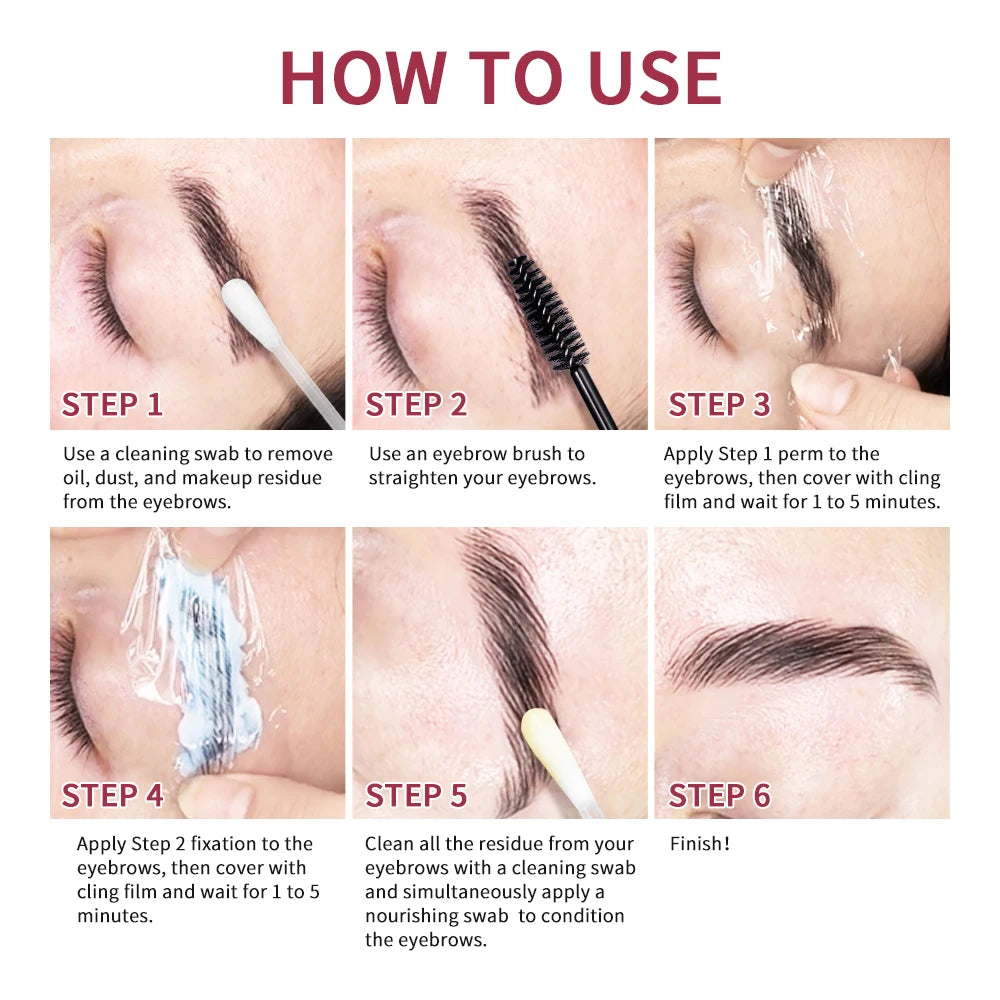 Kit Profesional de Laminado de Cejas – Efecto Lifting Semipermanente